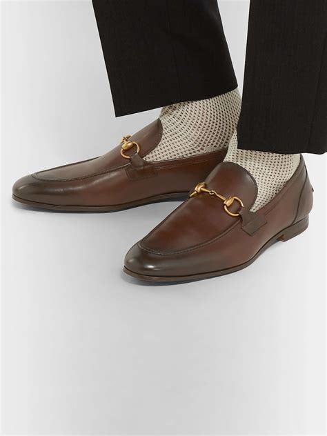 gucci jordan leather loafer|Gucci jordaan leather loafer men.